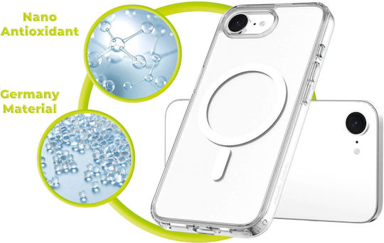 Mobile Origin Silicone Back Cover 1.5mm Transparent (iPhone 17e / 16e)