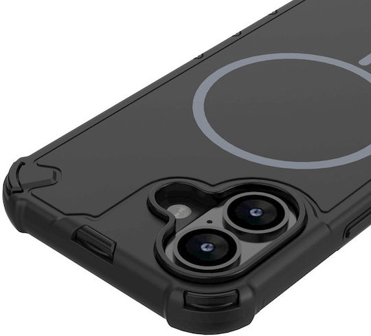 Defender 2in1 Mag Калъф за iPhone 17 6 3 Черен