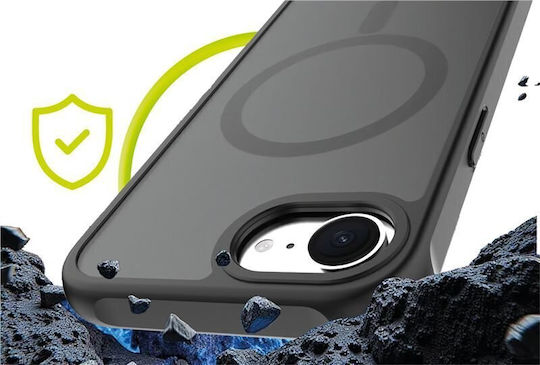 Mobile Origin Handyhülle Umschlag Rückseite Silikon 1.5mm Schwarze (iPhone 17e / 16e)