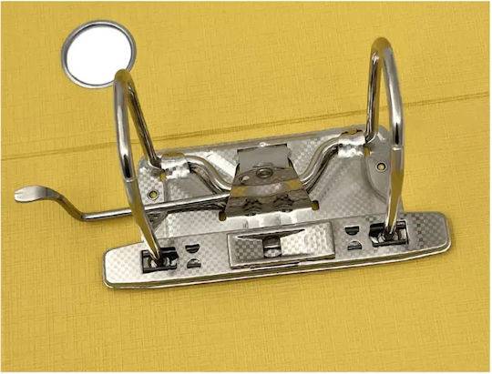 A5 Bogen Ringordner Laminierter Pp Pp 75 Mm Optima Premium Gelb