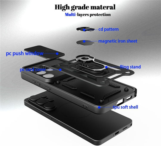 Umschlag Rückseite Schwarz (Oppo Reno15 Pro, SKYDDAR INNOVATION)