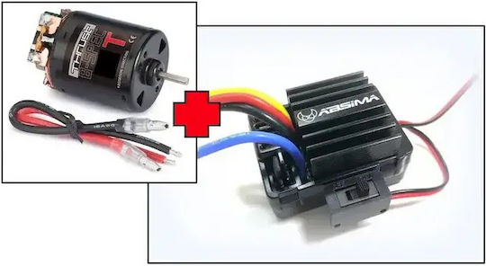 Combo Esc 1:10 Brushed 40a + Thrust B-spec 17t Motor