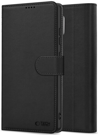 Tech-Protect Wallet Δερματίνης / Σιλικόνης Μαύρο (Galaxy Z Fold8 Ultra)