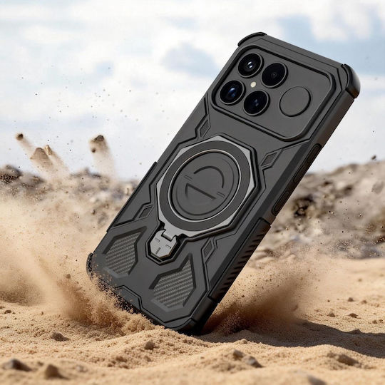 Tech-Protect Back Cover Silikon Schwarz für Poco F8 Ultra