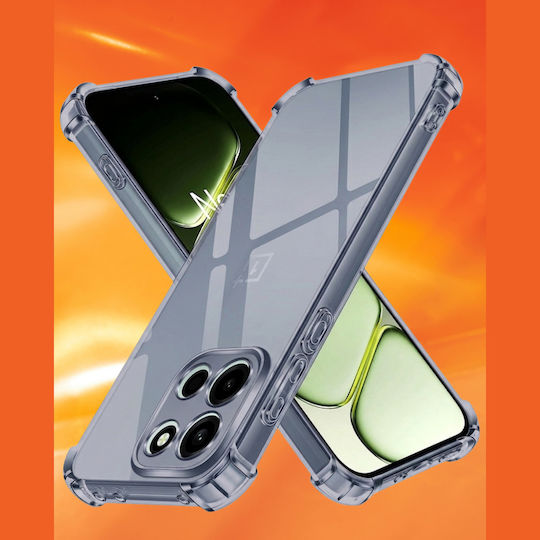 Techsuit Silikon Stoßstange Transparent (OnePlus Nord 6)