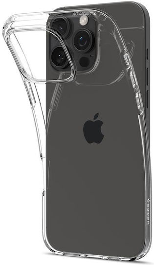 Spigen Crystal Flex Crystal Umschlag Rückseite Silikon Transparent (iPhone 17 Pro Max / iPhone 17 Pro / iPhone 16 Pro Max)