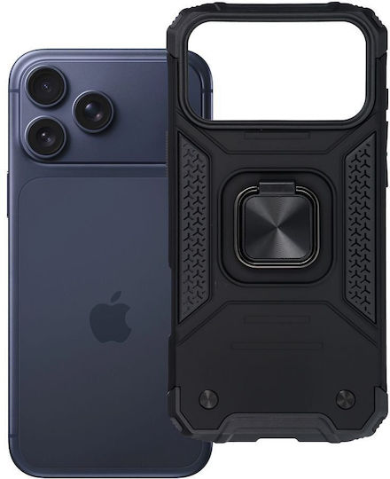 Nitro Back Cover Din Silicon / Plastic Negru (iPhone 17 Pro Max)