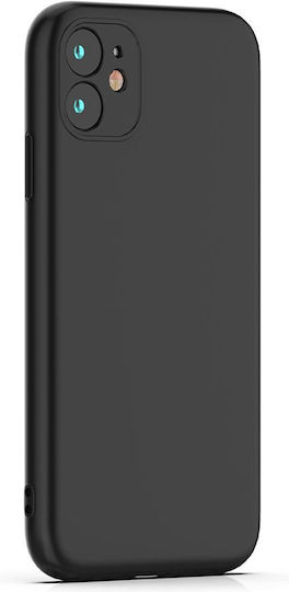 TPU Back Cover Σιλικόνης Μαύρο (iPhone X / XS)
