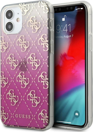 Guess Umschlag Rückseite Silikon Mehrfarbig (iPhone 12 mini)