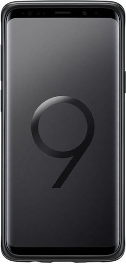Samsung Задна корица Пластмаса Черен (Galaxy S9+)