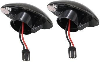 Φλας Led Μαύρα Mini Cooper Αριστερό + Δεξί 63137166014