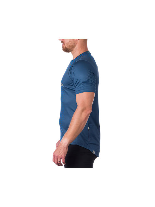 Northfinder Herren Kurze Ärmel Fahrradtrikot Straße / Berg Fahrrad Blau