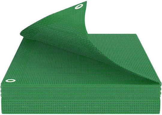 vidaXL Αδιάβροχος Μουσαμάς 140gr/m² 3x2μ. Ελαφρού Τύπου Πράσινος