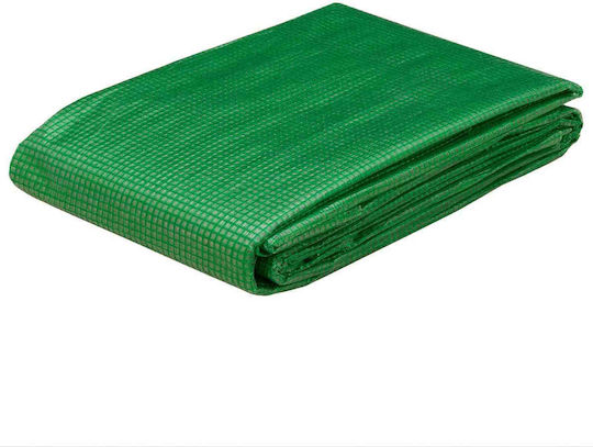 vidaXL Αδιάβροχος Μουσαμάς 140gr/m² 3x2μ. Ελαφρού Τύπου Πράσινος