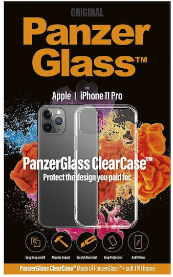 PanzerGlass ClearCase Back Cover Plastic / Silicone Transparent (iPhone 11 Pro)