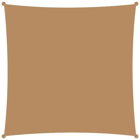 Showood Квадрат Shade Sail Бежов 5x5m 230гр/кв.м