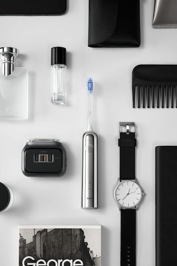 Laifen Water Flosser με Αισθητήρα Πίεσης και Θήκη Ταξιδίου Γκρι