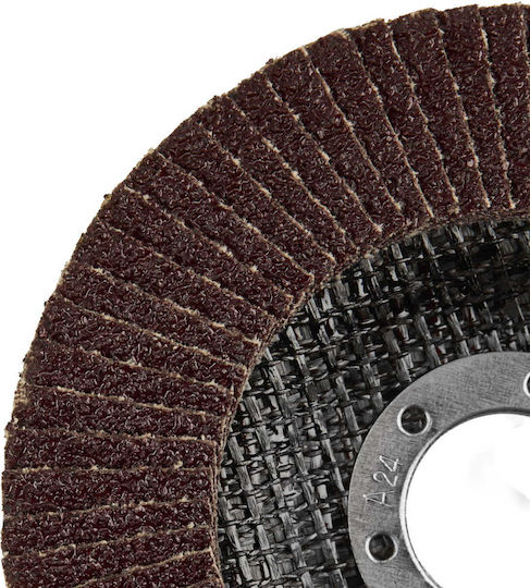 Kraft & Dele Disc de șlefuire P40 pentru șlefuire Μetal, de lemn și Materiale de construcție 115mm 10buc
