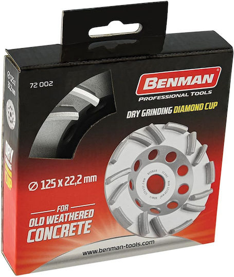 Benman Grinding Disc Construction Materials 125mm Diamond