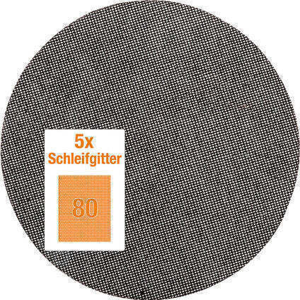 KWB Grinding Disc for of Wood / Metal / Construction Materials 225mm 5pcs