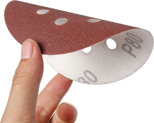 Kraft & Dele Disc de șlefuire P80 125mm 50buc