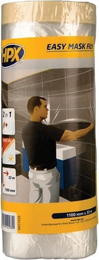 Ηρχ Easy Mask Film Διάφανη Μεμβράνη Χαρτοταινία 550mmx33m