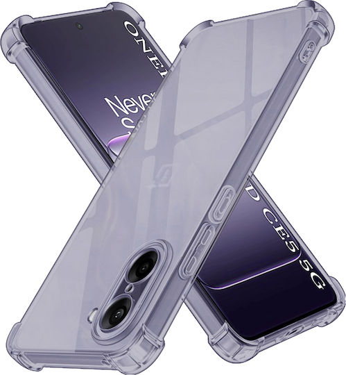 Techsuit Umschlag Rückseite Silikon Transparent (OnePlus Nord CE5)