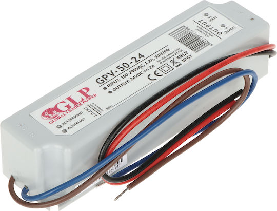 Premium Lux 2 Sursă de alimentare LED Etanș IP67 Putere 48W cu Tensiune de Ieșire 24V