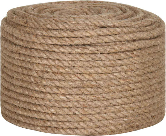 Vidaxl Σχοινί Γιούτας 10 Pcs 2 Mm Φυσικό 100% Τζούτα Tossa