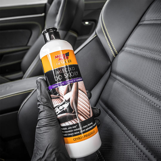 Moje Auto Lichid De Curățare și Strălucire Pentru Piese Din Piele Auto 500ml