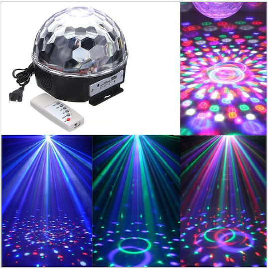 Smart Διακοσμητικό Φωτιστικό Disco LED RGB Party Light 19.5x19.5εκ.