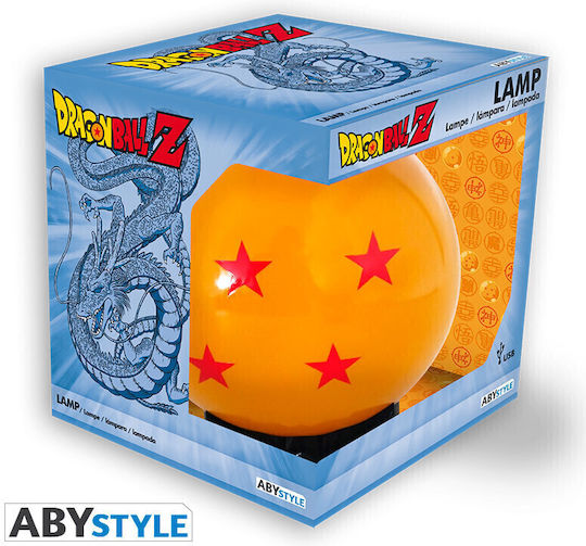 Abysse Dragon Ball Crystal Декоративна Лампа Кристална топка Оранжев