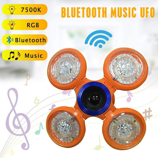 Bluetooth Lustră Decorativă Lumină de petrecere Alb