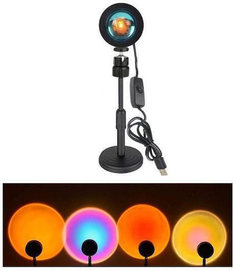 Projector Διακοσμητικό Φωτιστικό LED Sunset
