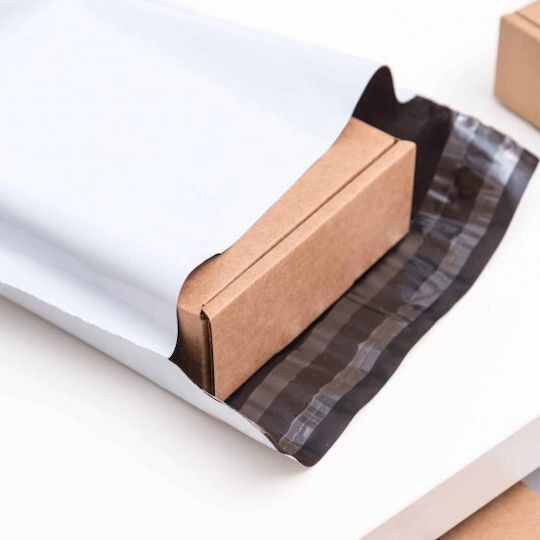 Kurier-Versandtasche Weiß 50x70