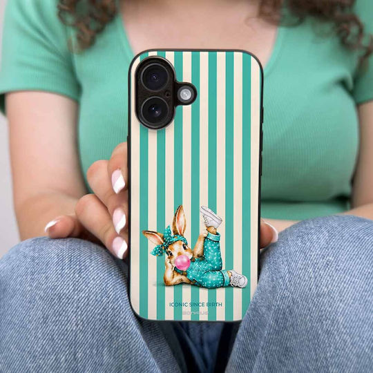 Sonique Stripe Stories Series Handyhülle Honor Magic6 Lite 5G Iconic Hasen