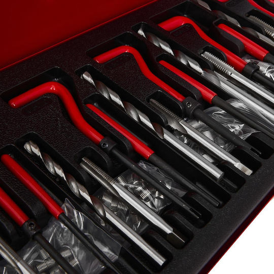 Kraft & Dele KD10590 Thread Repair Kits Steel 131pcs