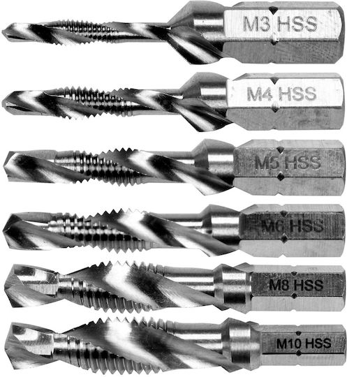 Yato YT-44842 Taper HSS 1/4" 1pcs