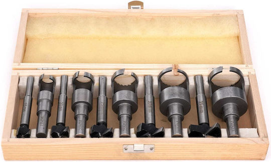 Satz Fräser Dübel Fräser Kraft & Dele Kd979 15-35 Mm 10 Stück