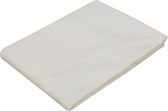 vidaXL Αδιάβροχος Μουσαμάς 90gr/m² 4x3μ. Ελαφρού Τύπου Λευκός