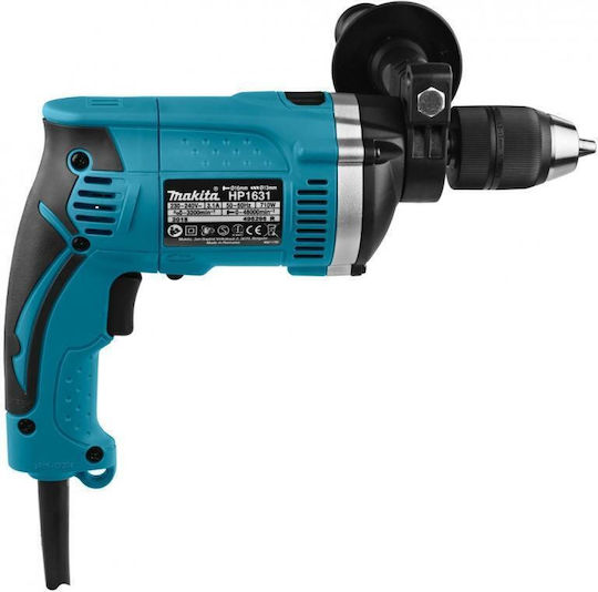 Makita HP1631K Schlag Bohrer 710W mit Koffer