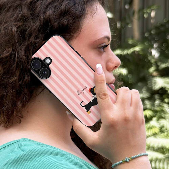 Sonique Stripe Stories Series Handyhülle Für Honor Magic5 Pro 5G Bonjour Puppy