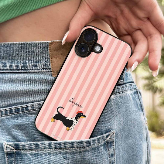 Sonique Stripe Stories Series Handyhülle Für Honor Magic5 Pro 5G Bonjour Puppy
