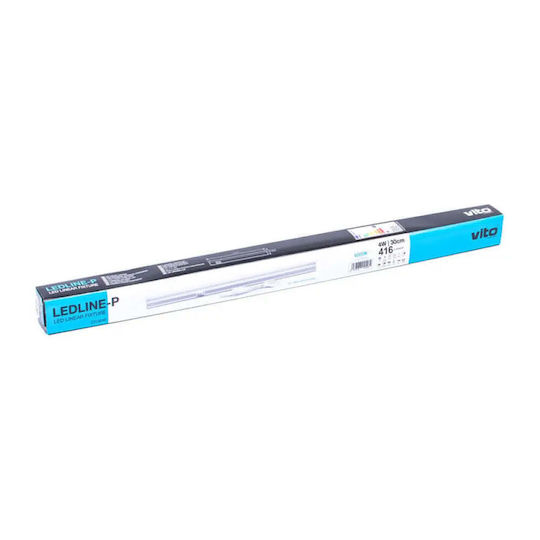 Vito LED Γραμμικό Φωτιστικό Οροφής 4W Ψυχρό Λευκό IP20 με Ρυθμιζόμενη Ένταση Μ31.1xΒ3.5xΥ2.2εκ.