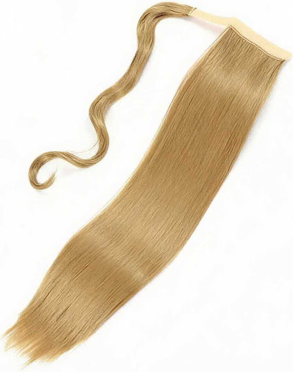 Τρέσα με Clip σε Ανοιχτό Καστανό Χρώμα 80cm