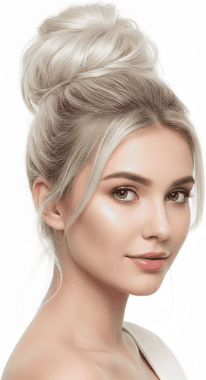 Sadoer Extensie în Blondă Platină Culoare