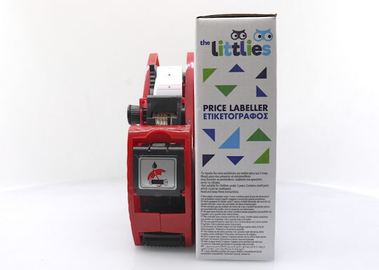 Luna F-16 Mechanical 1 Row Portable Label Maker Red 656718