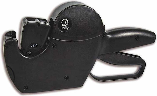 Jolly S16 Mechanical Handheld Label Maker 2 Row in Black Color