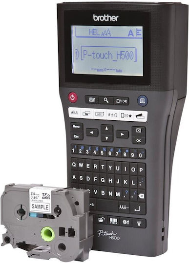 Brother PT-H500 Ηλεκτρονικός Ετικετογράφος Χειρός σε Μαύρο Χρώμα