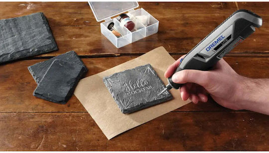 Dremel Lite 7760-15 Rotierend Elektrisches Multifunktionswerkzeug 1x2Ah mit Geschwindigkeitsregelung